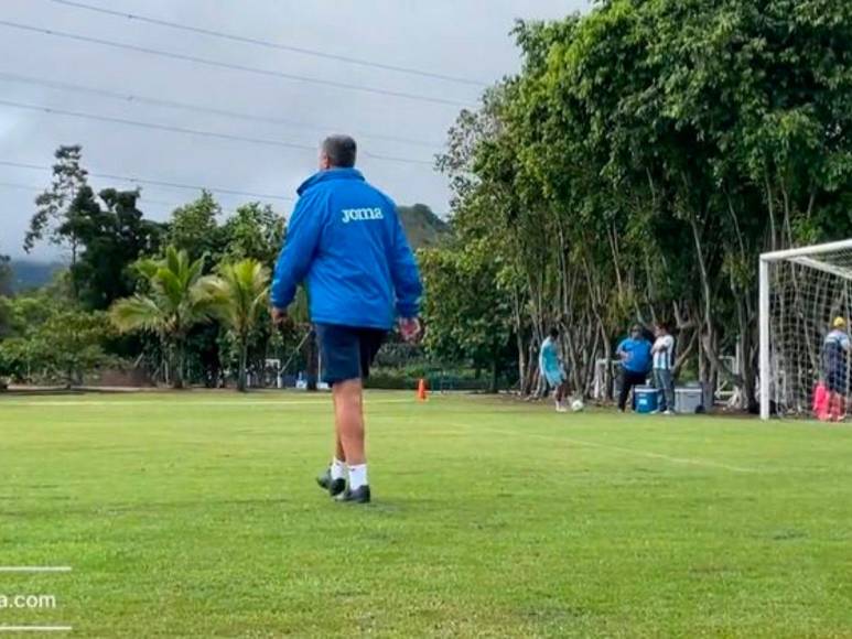 ¡De regreso al Nido! El primer entrenamiento de Diego Vázquez en Motagua