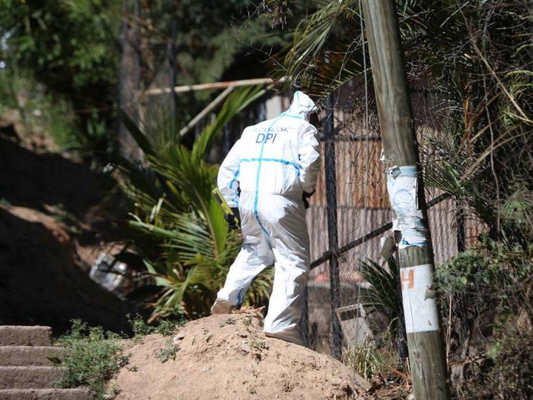 Escena del crimen: dos hombres son acribillados en la colonia Los Pinos