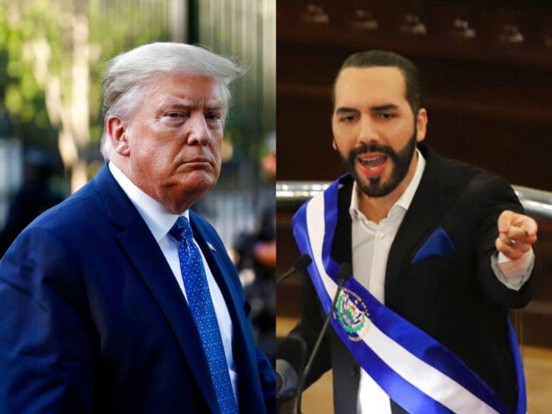 “Están enviando a sus asesinos a EUA”: Trump arremete contra Bukele y Maduro