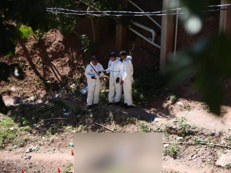 Escena del crimen: dos hombres son acribillados en la colonia Los Pinos