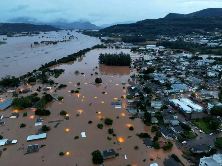 Brasil bajo el agua: ciudades desaparecen por inundaciones tras fuertes lluvias