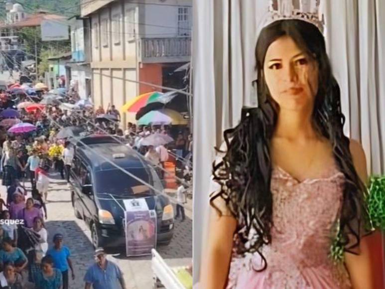 Lágrimas y el cariño de su gente: último adiós a Débora Rebeca, quinceañera electrocutada en Guatemala