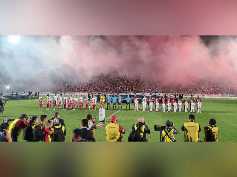 Las mejores imágenes de la final entre el Olimpia y Alajuelense