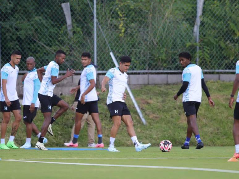 ¡Todo listo! Honduras realiza su último entrenamiento previo al duelo ante Jamaica