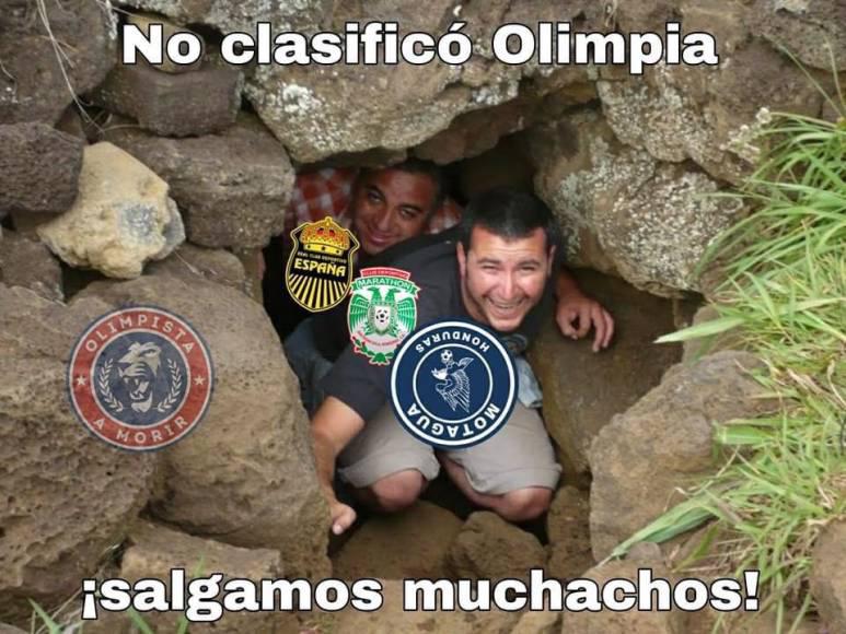 Los memes tras eliminación de Olimpia nuevamente de Copa Centroamericana