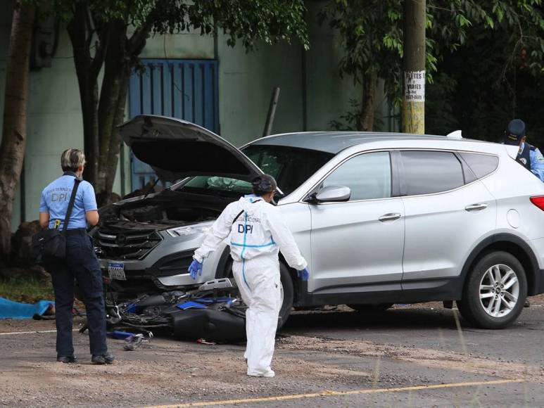 Doloroso momento: familia llega a reconocer a joven que murió en accidente salida a Valle de Ángeles