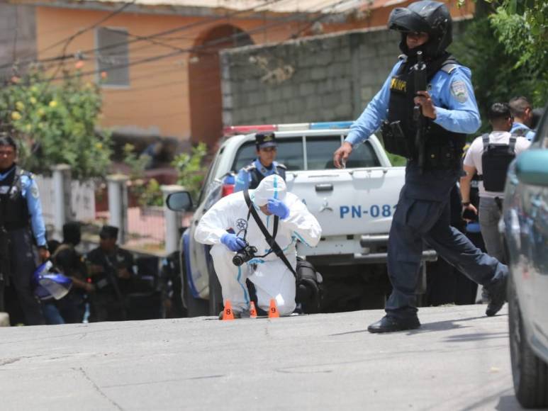 Feroz cerco de seguridad y detenidos en colonia Buenas Nuevas: fotos del crimen de un policía a manos de un pandillero