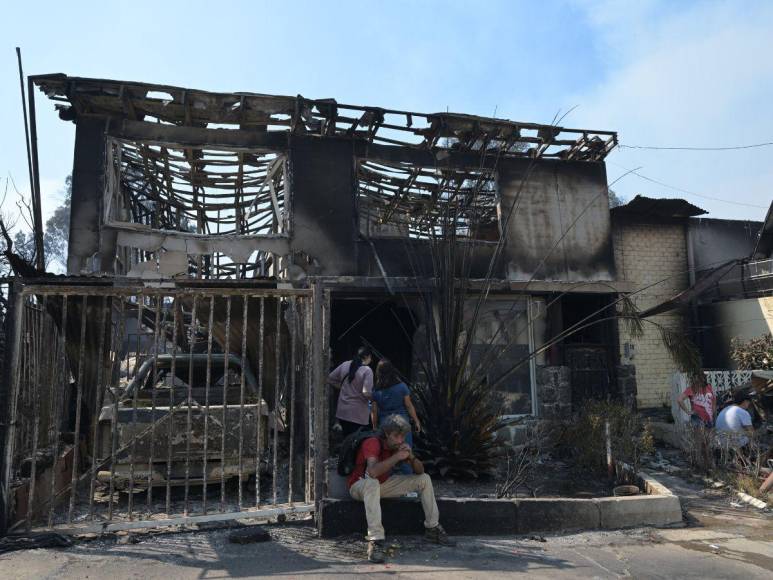 Terribles imágenes de incendios forestales en Chile; hay al menos 19 muertos