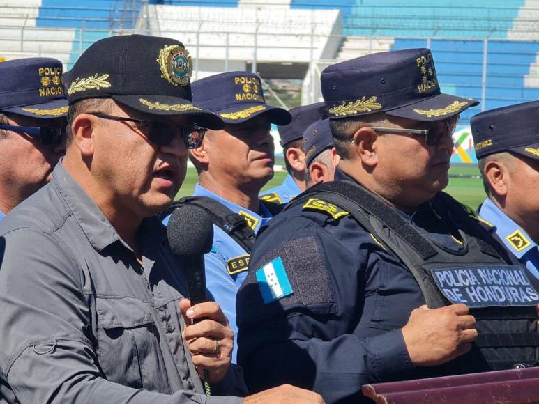 Olimpia-Motagua: preparativos del estadio y la Policía Nacional