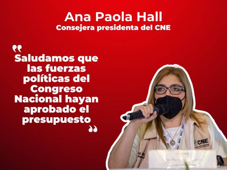 Frases de la consejera del CNE durante la convocatoria a las primarias