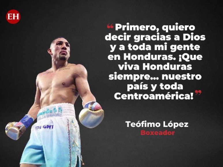 “Para mí todo es Dios”: Las frases de Teófimo López, nuevo campeón de peso superligero