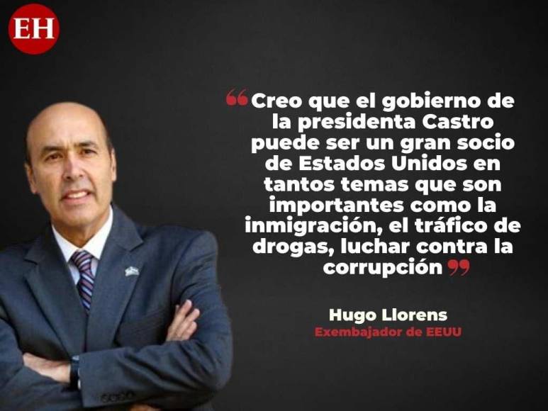 “El gobierno de Xiomara Castro puede ser un gran socio para EE UU”: Frases de Hugo Llorens