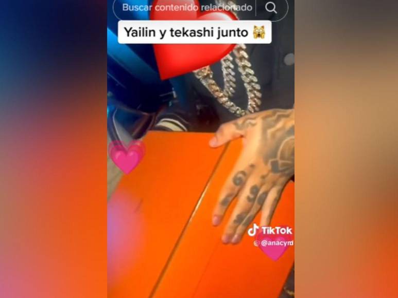 Las pruebas que demostrarían que Yailin y Tekashi69 están saliendo