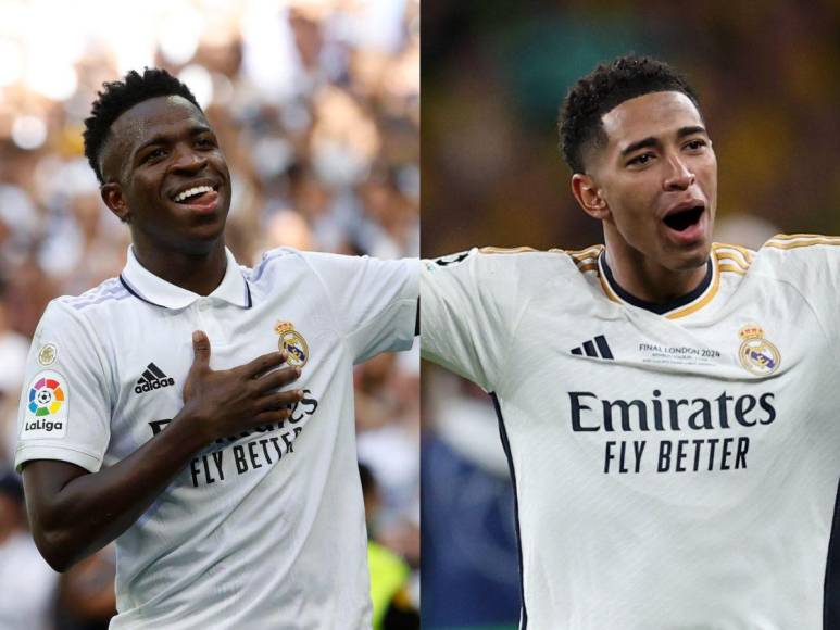 Vinicius, Bellingham y otros favoritos en ganar el Balón de Oro 2024