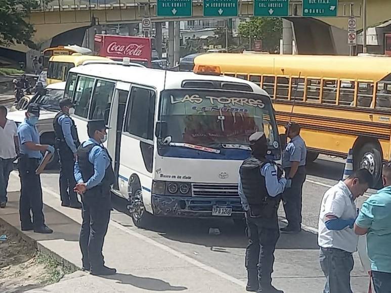 “Terror creciente”, otro ataque contra rubro transporte en Tegucigalpa