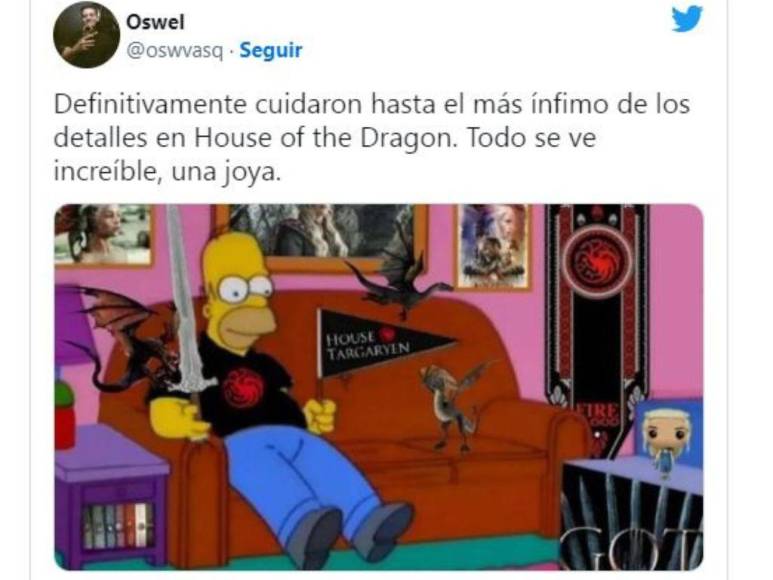 Los mejores memes que dejó el estreno de La casa del dragón