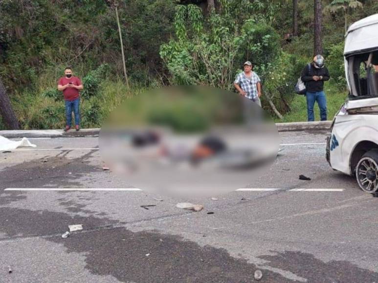 Fotos: Lo que se sabe del accidente que dejó tres muertos y varios heridos en Siguatepeque