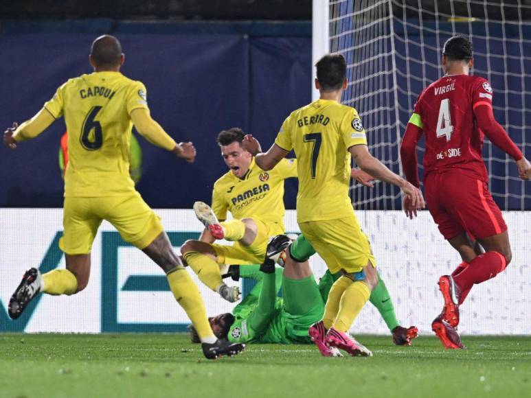 De la ilusión amarilla a la remontada inglesa: El Villarreal vs Liverpool en imágenes