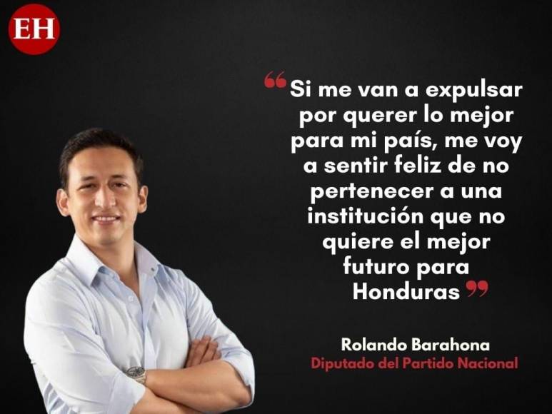 “Yo soy nacionalista, pero antes hondureño”: Frases del diputado Rolando Barahona, antagónico dentro de la bancada del PN