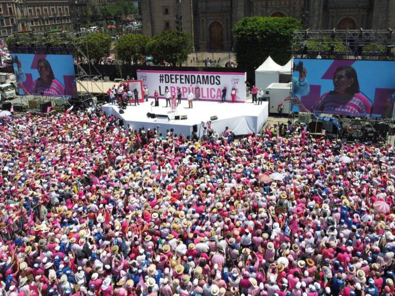 Oposición de México apoya a Xóchitl Gálvez a dos semanas de las elecciones