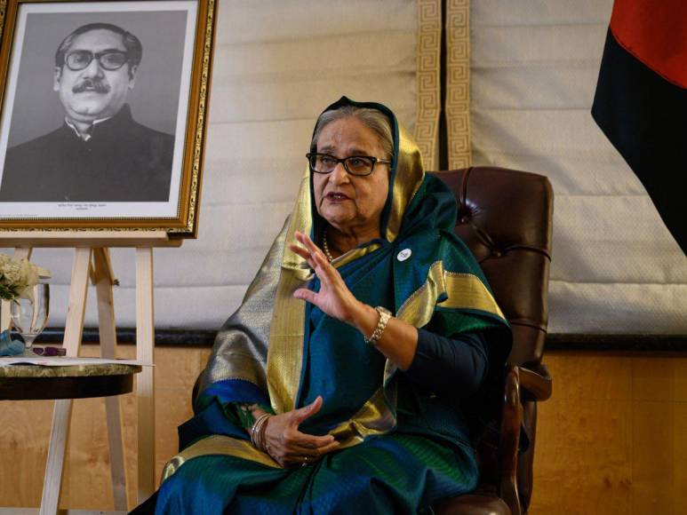 Sheikh Hasina, primera ministra de Bangladesh derrocada tras protesta