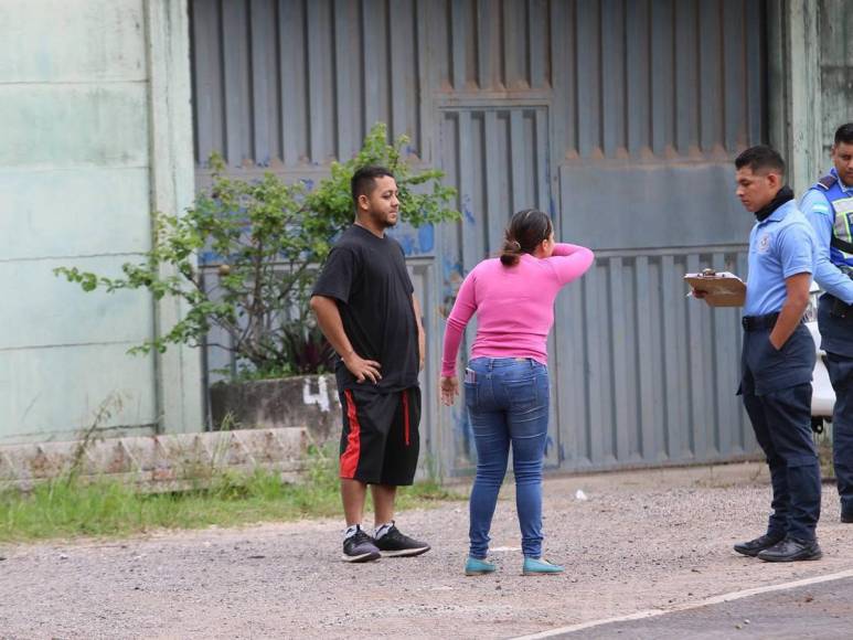 Doloroso momento: familia llega a reconocer a joven que murió en accidente salida a Valle de Ángeles