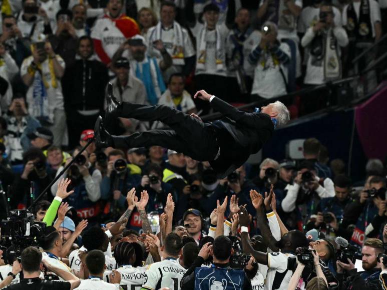 Locura en el Real Madrid tras la conquista de la Champions League en Wembley