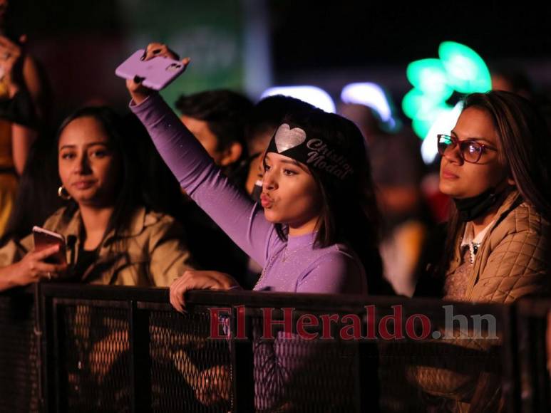 Así vivieron los hondureños el concierto de Christian Nodal