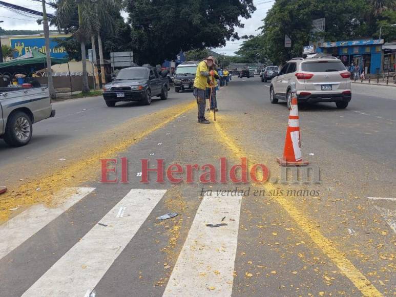 ¿Por qué se destruyó la rotonda de Loarque, en la salida al sur de la capital?