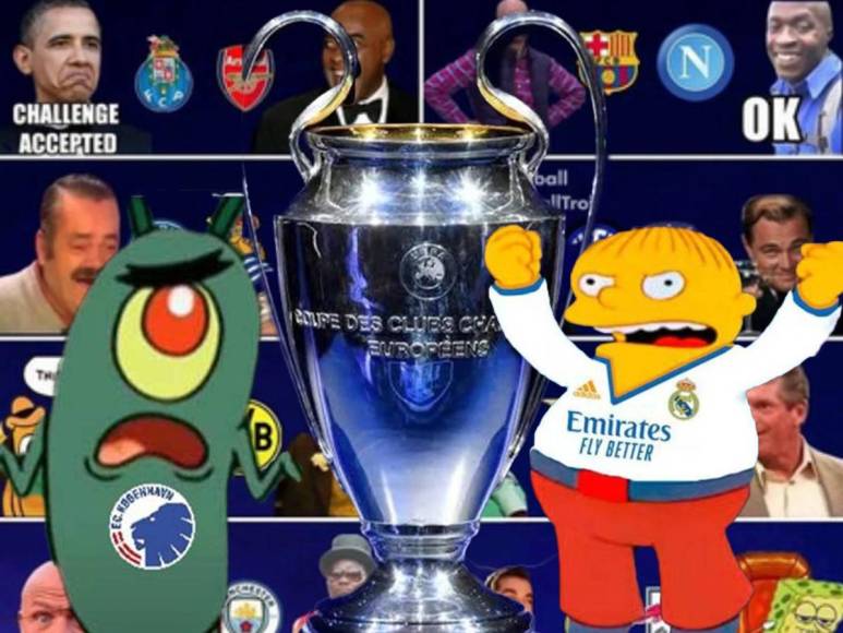 Memes del sorteo de cruces de octavos de final de la Champions League