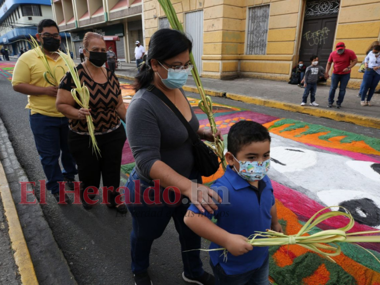 Renovación de la fe: católicos celebran el Domingo de Ramos en la capital