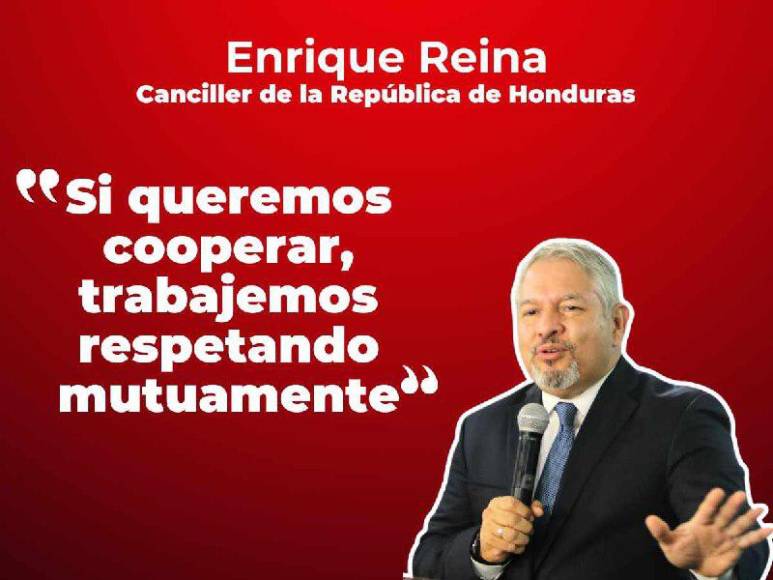 “Es un tema de dignidad”: Frases del canciller Reina tras denuncia al tratado de extradición