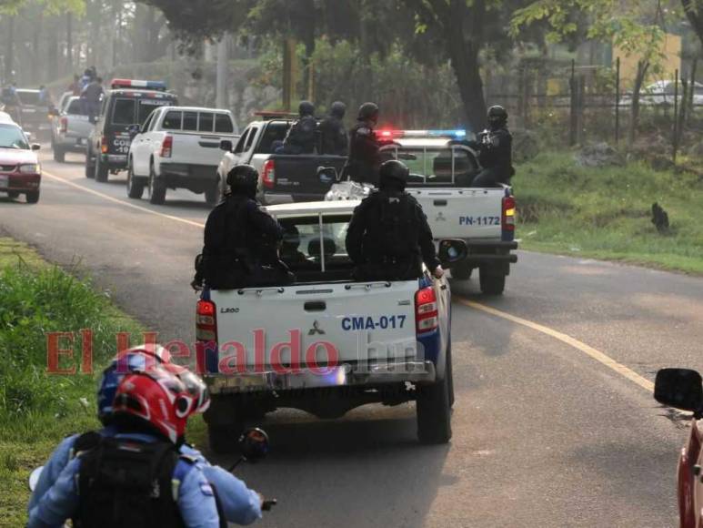 Por aire y tierra: así fue el traslado de ‘El Tigre’ Bonilla hacia la Base Hernán Acosta Mejía