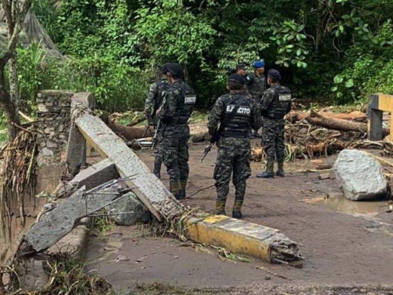 Muerte, personas soterradas y destrucción: lluvias provocan caos en Intibucá