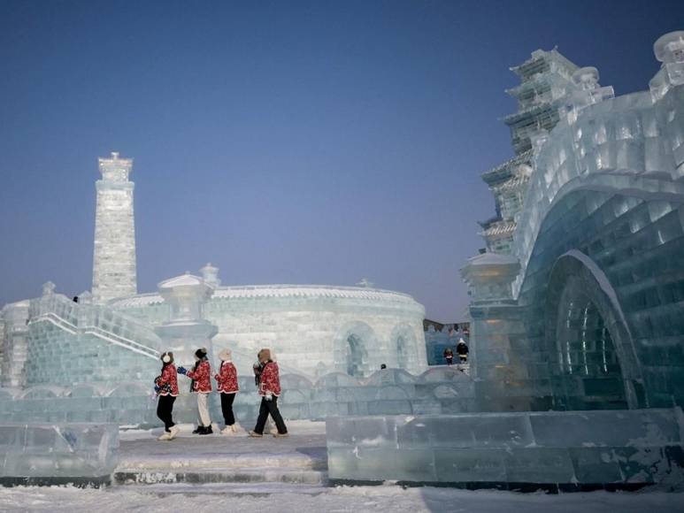 Harbin, la espectacular ciudad china que aloja el festival de nieve y hielo