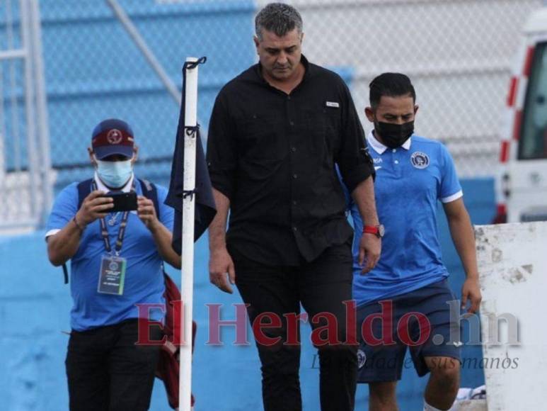 En imágenes: así fue el último partido de Diego Vázquez con Motagua