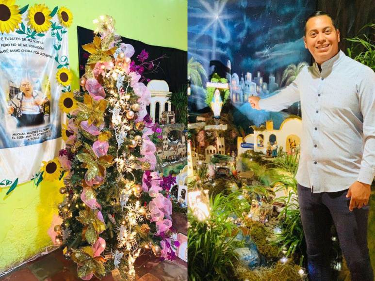 Creatividad y devoción en el nacimiento que destaca en el barrio El Chile de la capital