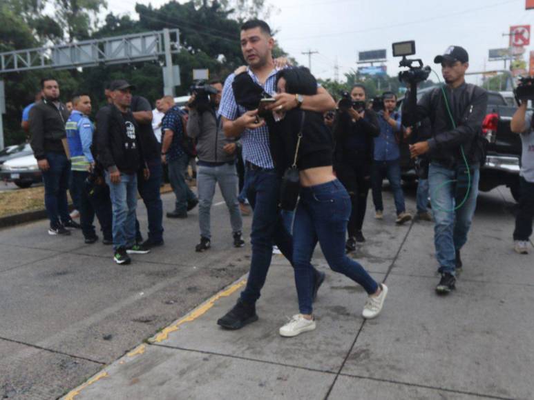 Llanto y dolor en escena de accidente: familiares identificaron a Carlos Morazán, portavoz del MP