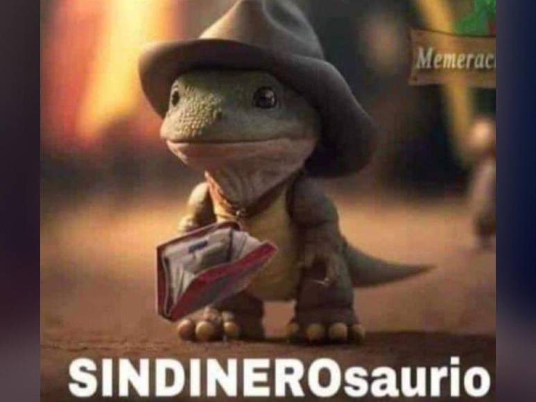 La “toxicasauria” y el “sindinerosaurio”: los mejores memes de dinosaurios bebés