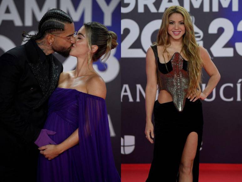 Latin Grammy: famosos recorren la alfombra roja en España