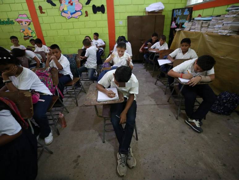 El bajo rendimiento y falta de recursos afectan aprendizaje de los niños en Honduras