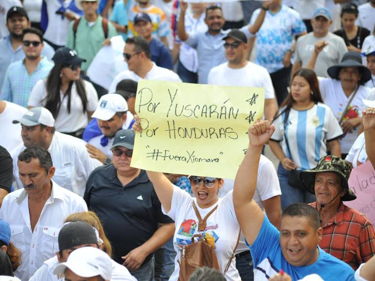 Los mensajes y lo que no se vio de la Gran Marcha por Honduras