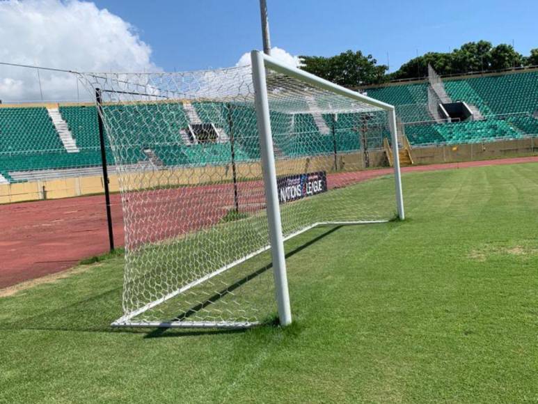 Con césped impecable y algunos descuidos: así es el Félix Sánchez, estadio donde Honduras enfrentará a Cuba