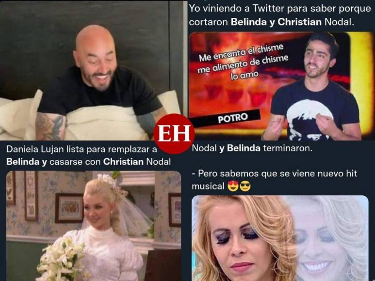 El idilio de Belinda y Nodal llegó a su fin: estos son los mejores memes tras su separación