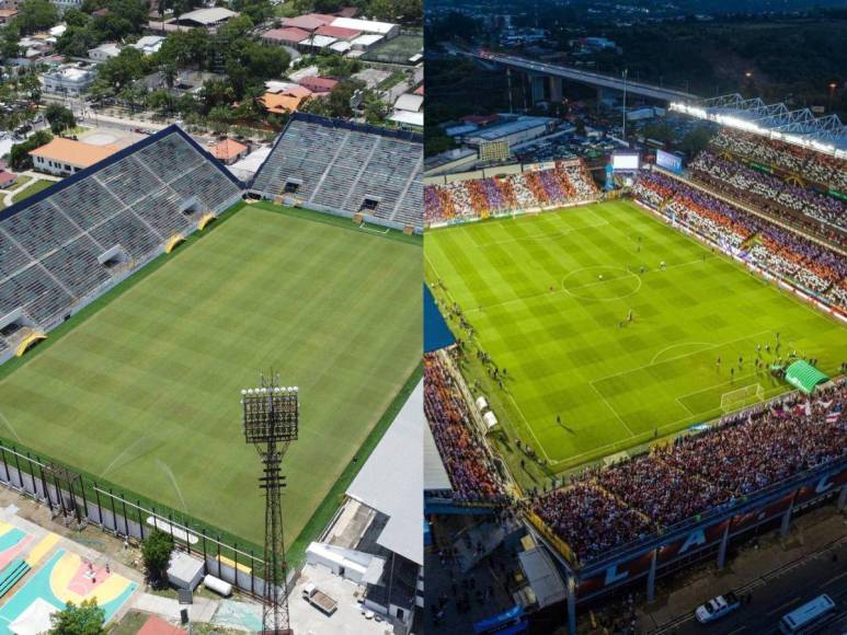 ¡Honduras tiene dos en la lista! Estadios con grama híbrida en Centroamérica