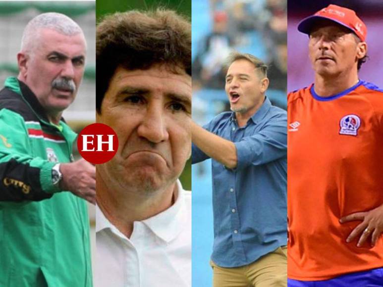 Ocho técnicos extranjeros y solo solo dos hondureños dirigirán la Liga Nacional