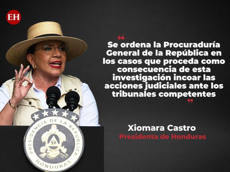 Las frases de Xiomara Castro sobre la creación de la comisión de seguridad agraria y acceso a la tierra