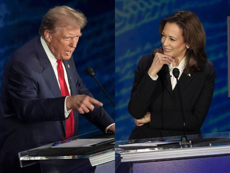 Entre acusaciones y propuestas se desarrolló el debate entre Trump y Harris