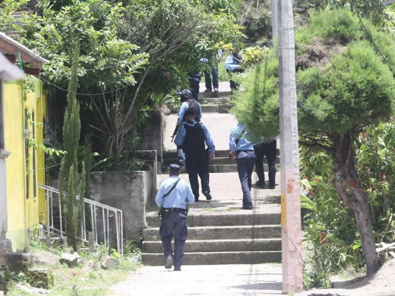 Ciudad España en alerta tras enfrentamiento armado entre pandilleros y la policía (FOTOS)