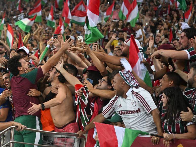 Así celebró Fluminense su primera Copa Libertadores tras derrotar al Boca